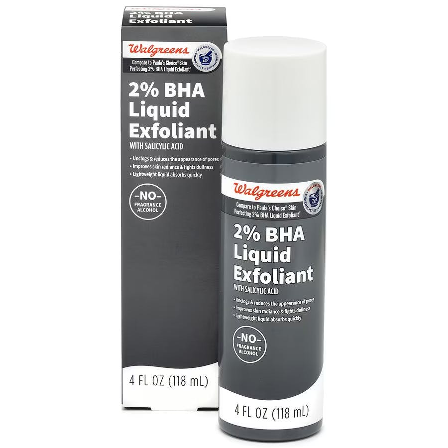 2 Walgreens BHA Exfoliants