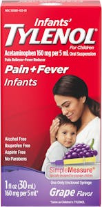 2 Infants' Tylenol Medicines