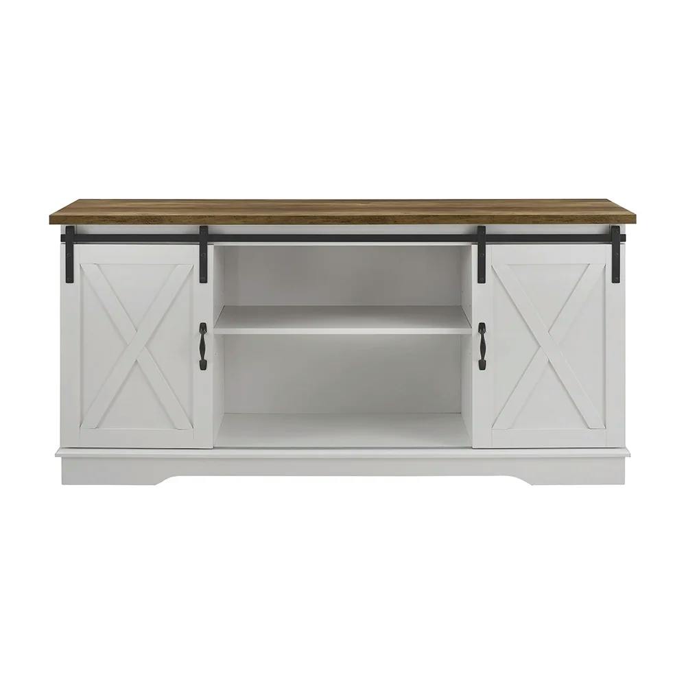 Sliding Barn Door TV Stand