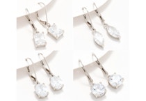 Diamonique Earrings ($83 Value)