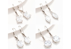 Diamonique Earrings ($83 Value)