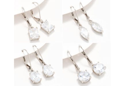 Diamonique Earrings ($83 Value)