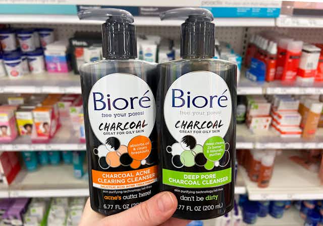Biore Charcoal Face Wash, as Low as $5.43 on Amazon (Reg. $11) card image