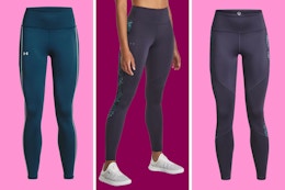 Under Armour Women's Cold-Weather Leggings, as Low as $24 card image