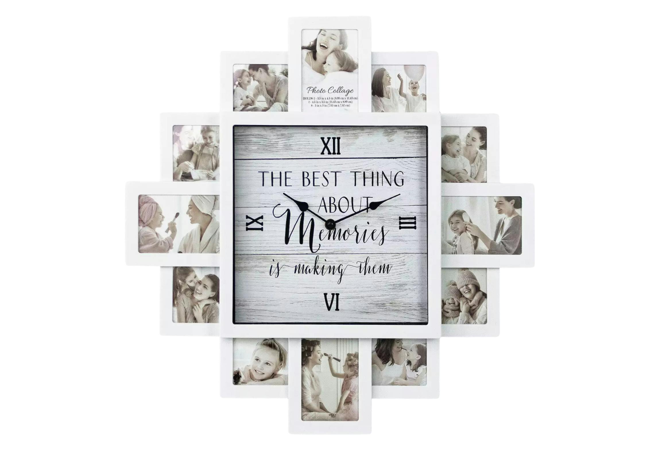 American Art Décor Collage Wall Clock