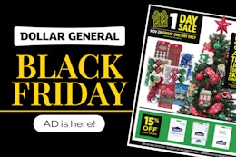 Dollar General Black Friday Ad Drop 2025 Announcement