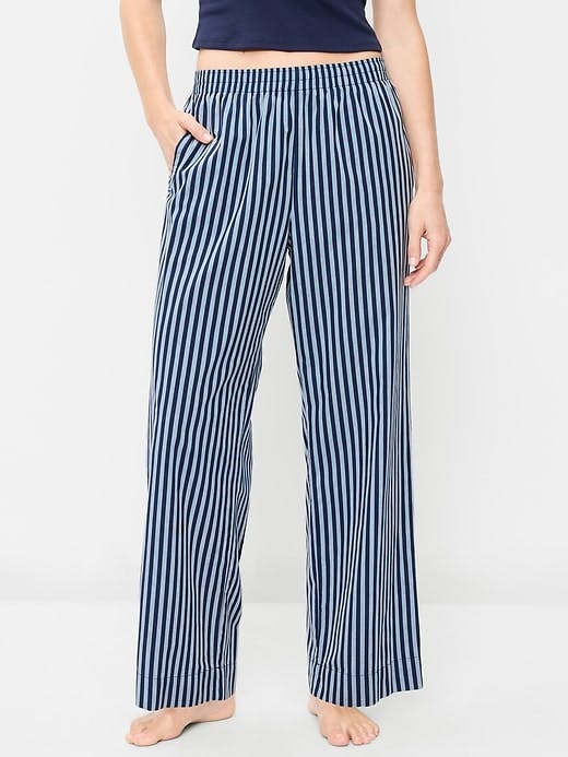 Old Navy High-Waisted Pajama Pants