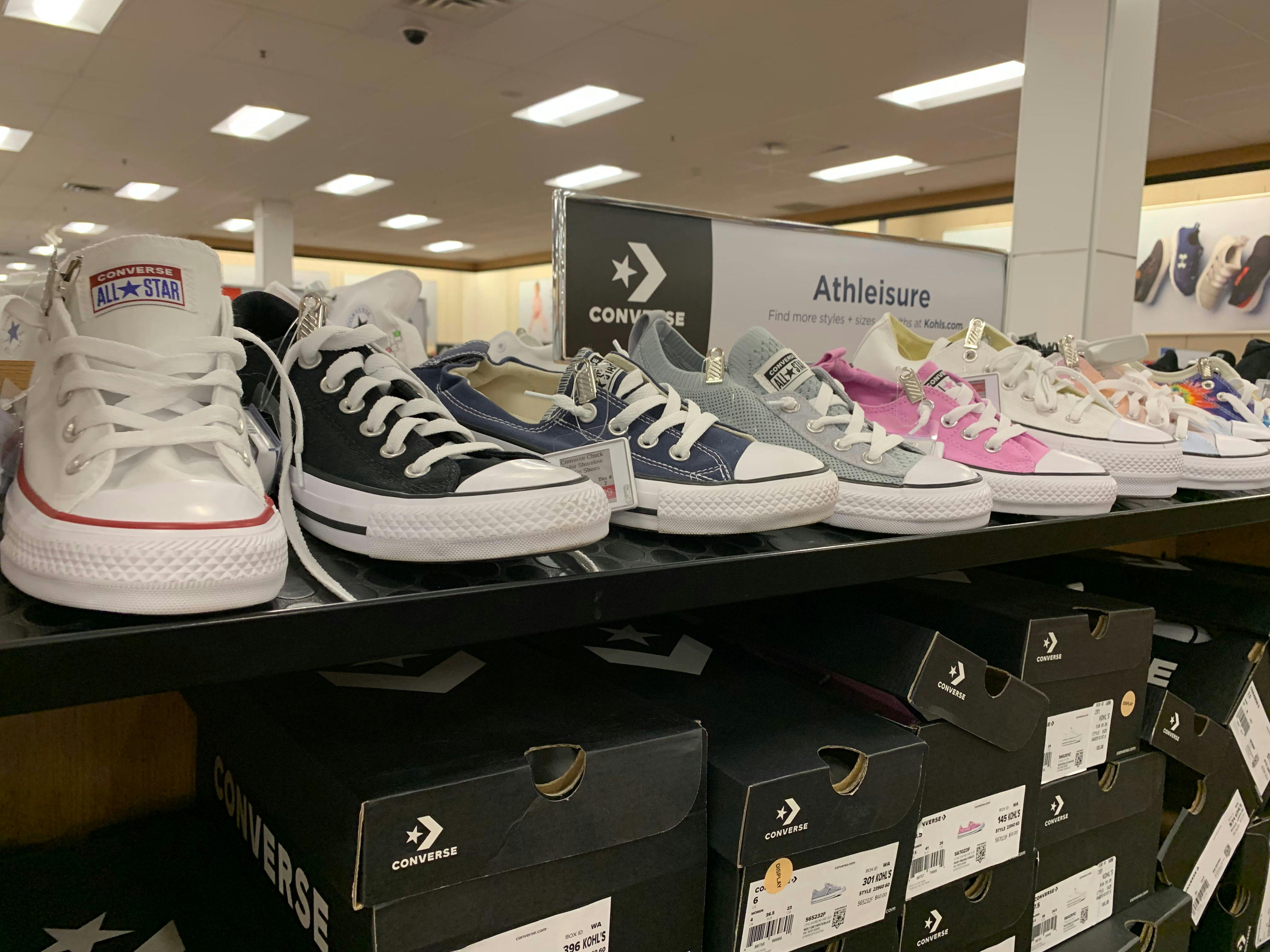 Converse on sale sales at kohls