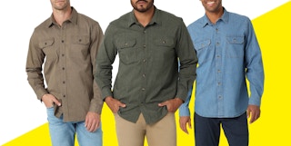 walmart wrangler button up woven shirts 2023 01 1675800820 1675800820
