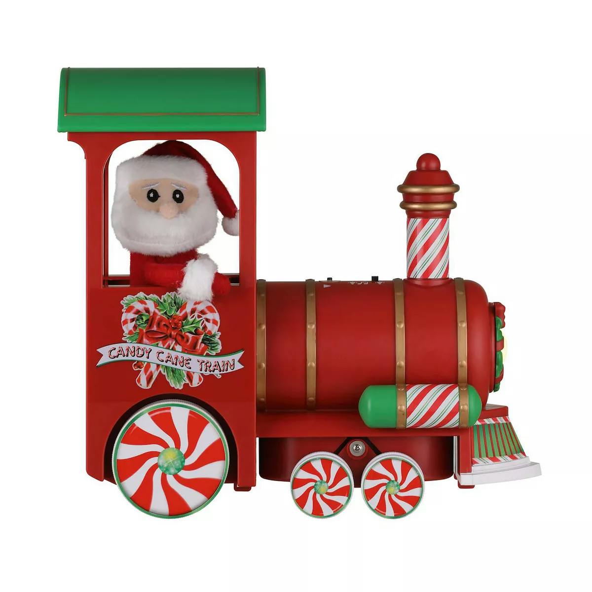 Light-Up Musical Candy Cane Train