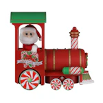 Light-Up Musical Candy Cane Train