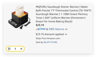 Sourdough Starter Warmer