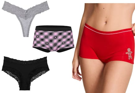 10 PINK Women's Panties