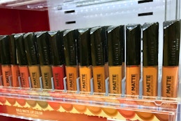stay matte rimmel liquid lip on a shelf