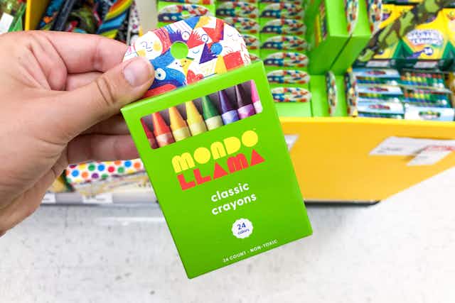 Score Crayons, Markers, and Colored Pencil Packs for Under $0.50 at Target card image