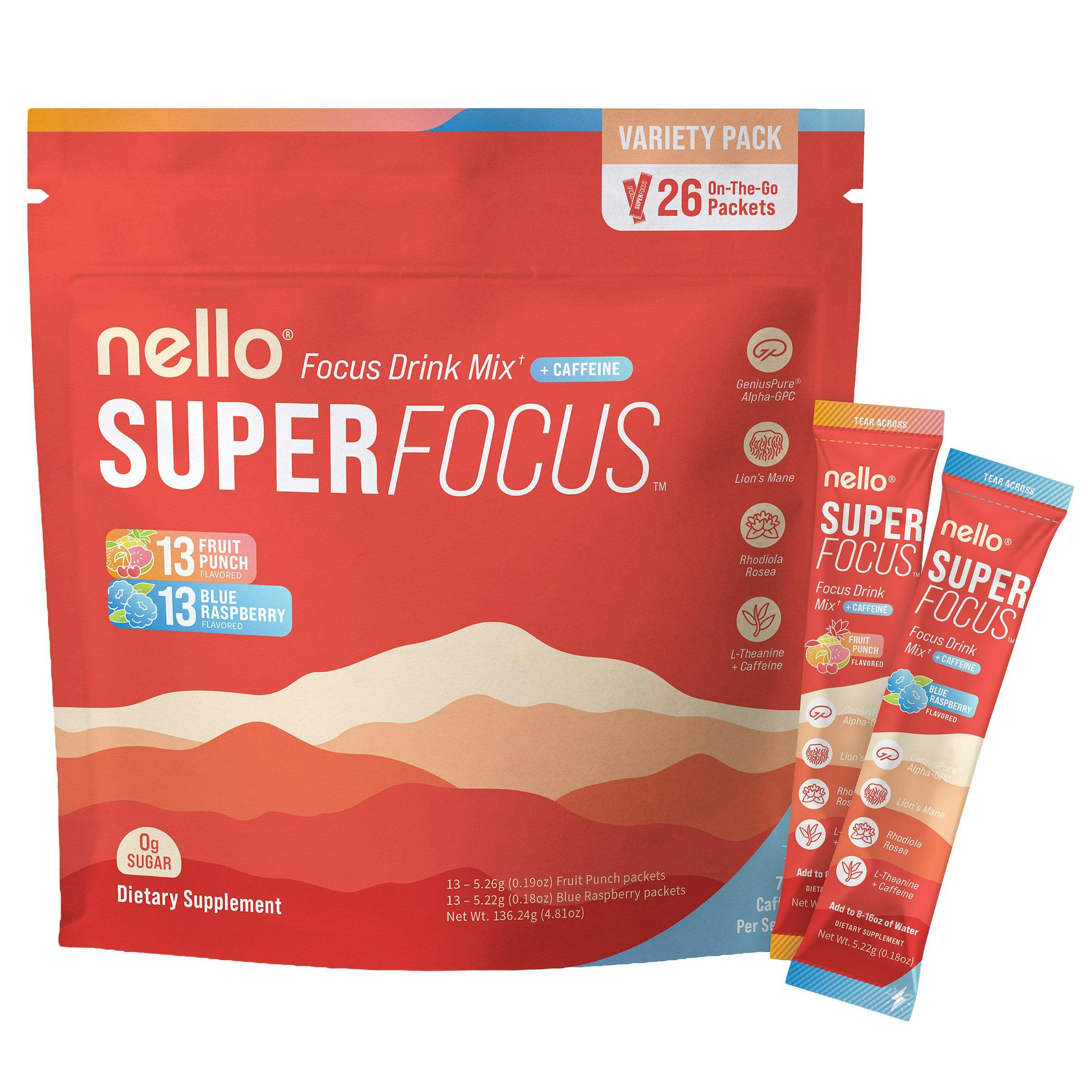 Nello Superfocus Drink Mix