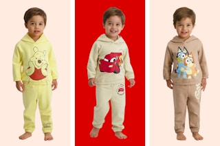 walmart character jogger sets collage