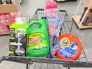 gain gillette downy tide oral-b items in walgreens cart