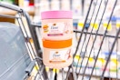 2 dove body scrubs in a cart