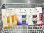 olay products in shopping cart