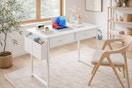 Target writing desk with storage