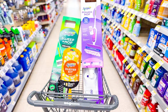 Swiffer Deals at Walgreens: $16 Power Mop, $8 Duster, $12 Deluxe Sweeper
