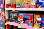 toys with clearance tags
