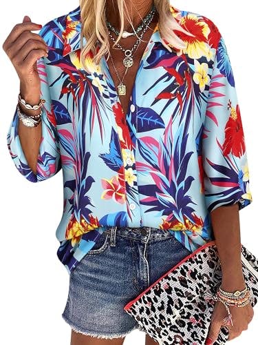 Women's Pineapple Print Blouse