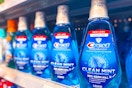 crest mouthwash on a shelf