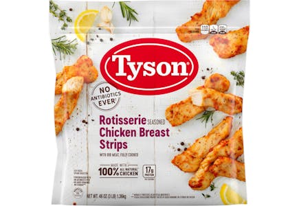 Tyson Rotisserie Chicken Breast Strips