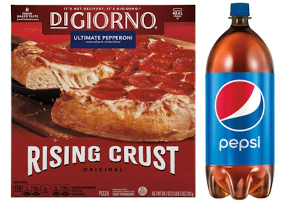 1 DiGiorno + 1 Pepsi