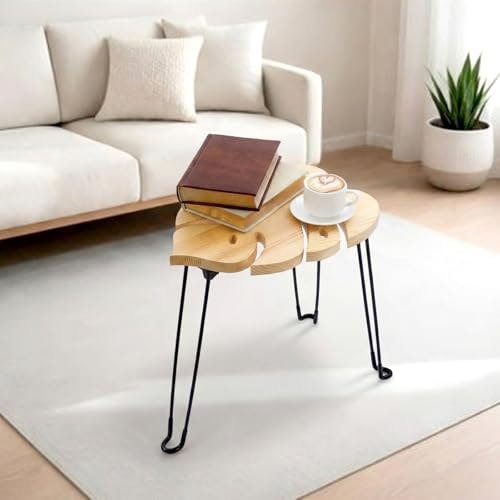 Monstera Leaf Side Table