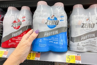 walmart gatorade with protein on shelf