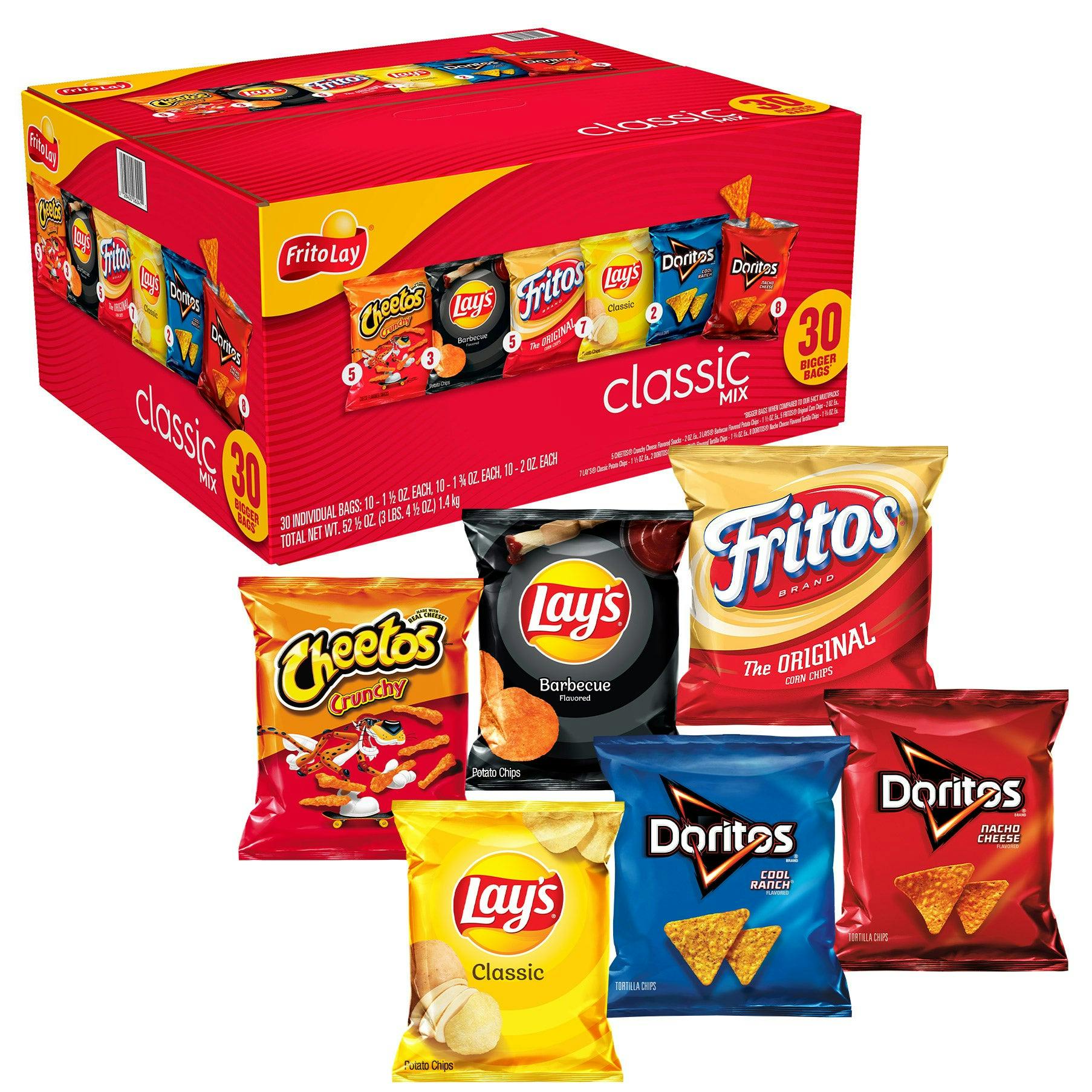 Frito Lay Classic Mix 30-Pack