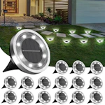 Solar Ground Lights 16-Pack