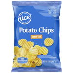 2 Nice! Wavy Potato Chip Bags