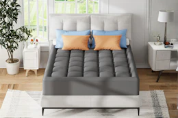 Memory Foam Mattress Topper B0BHQPBJDZ