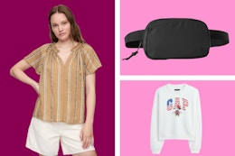 extra 55% off clearance at Gap Factory