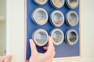 2 4 kcl dollar store organization magnetic tin spice rack 1522699113