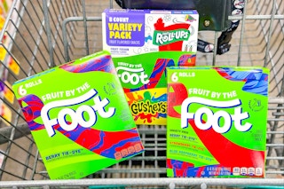 general mills fruit snacks in shopping cart