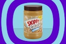 a container of skippy naturals