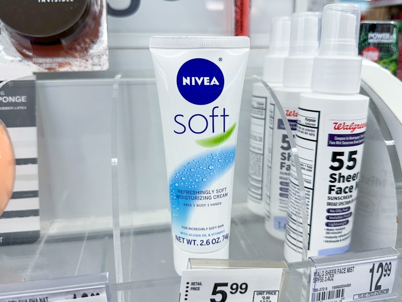 nivea soft creme lotion walgreens