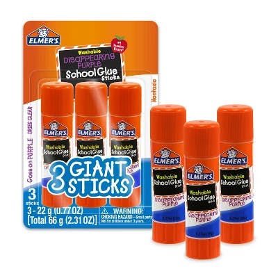 Elmer's Jumbo Glue Sticks 3-Pack