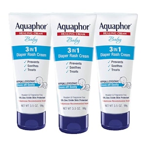 Aquaphor Baby Diaper Cream 3-Pack