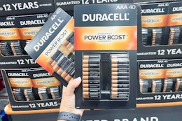 Duracell 40-Count Batteries, as Low as $18.99 at Costco card image