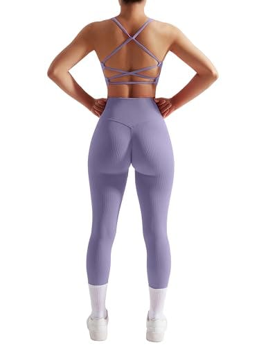 Adult Ribbed Workout Set