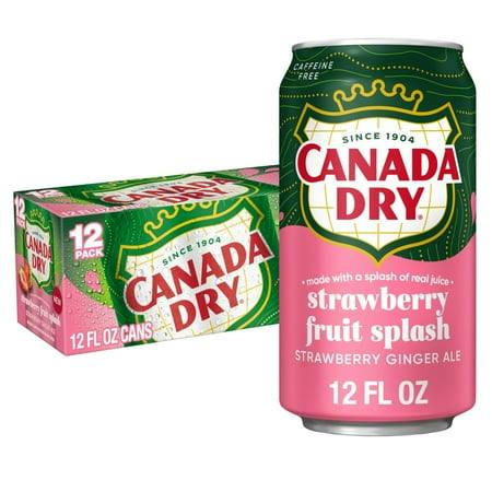 2 Canada Dry Fruit Splash 12-Packs