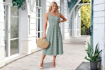 Women's Casual Midi Dress B0FT4H7GJ8