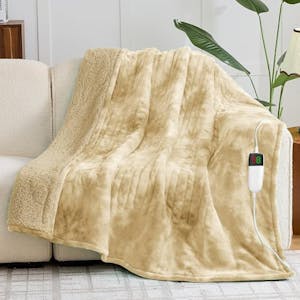 Heated Electric Blanket Throw
