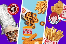 June Best Food Deals: Freebies at Chipotle, Burger King, Wendy's, and More card image